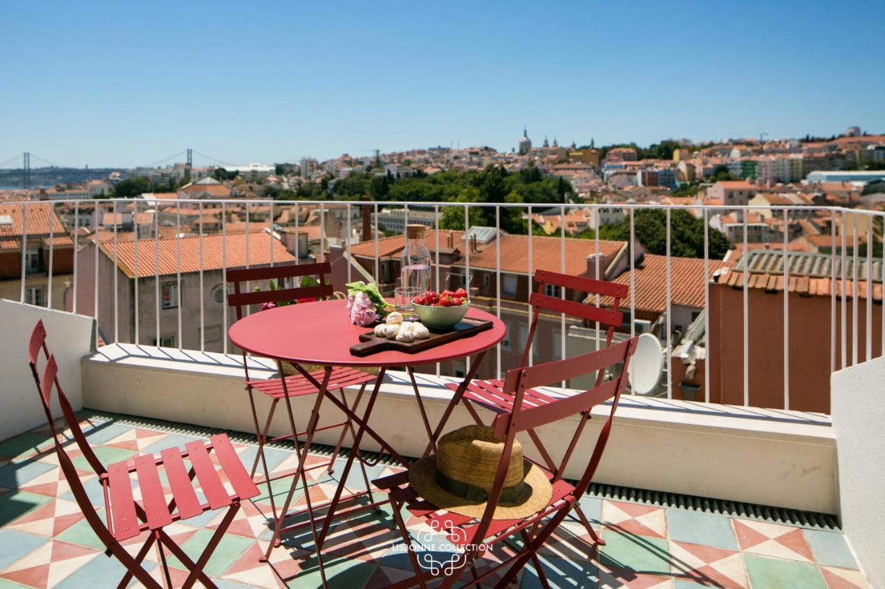 Central Rooftop Apartment By Lovelystay Lisboa Eksteriør billede